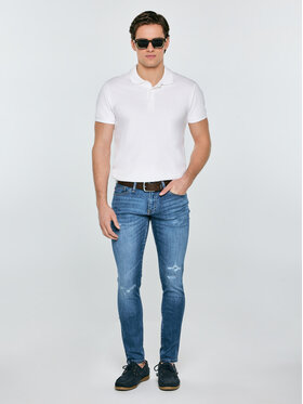 BIG STAR BIG STAR Jeansy DERIC Niebieski Skinny Fit