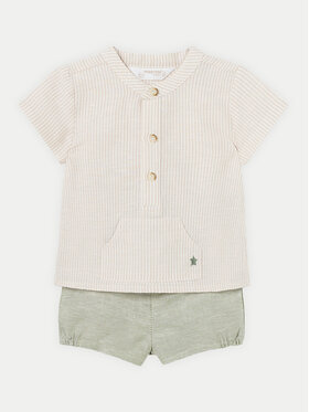 Mayoral Mayoral Completo camicia e pantaloncini 1221 Multicolore Regular Fit