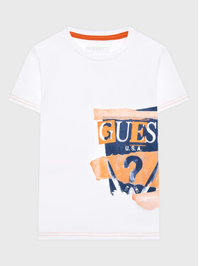 Guess Guess T-shirt N3GI01 K8HM0 Bianco Regular Fit
