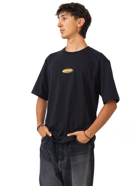 Mercur Mercur T-Shirt 90S Czarny Comfortable Fit