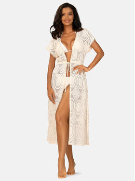 Feba Feba Vestito da spiaggia F120A Écru