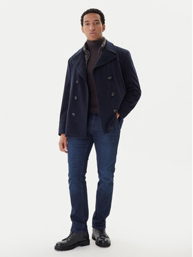 Μάλλινο παλτό Bugatti φωτογραφία