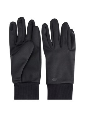 4F 4F Guanti da uomo 4FWMM00AFGLU183-20S Nero