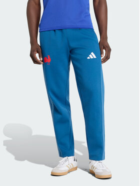 adidas adidas Spodnie dresowe 159921 Błękitny Regular Fit