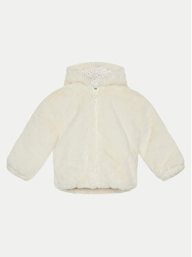 United Colors Of Benetton United Colors Of Benetton Futro 2A4SGN03G Écru Regular Fit