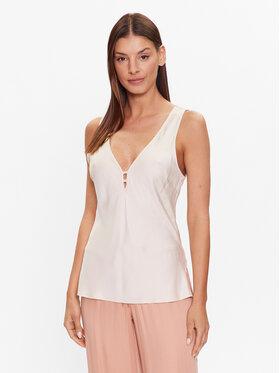 Etam Etam Zgornji del pižame 6538006 Écru Regular Fit