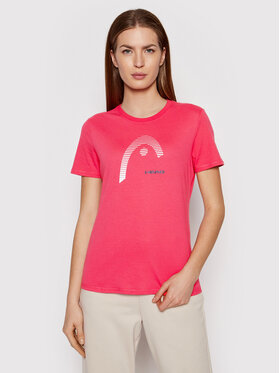 Head Head T-Shirt Club Lara 814529 Rosa Regular Fit