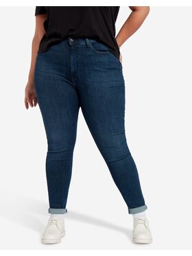 Wrangler Wrangler Jeansy SKINNY PLUS Niebieski Skinny Fit