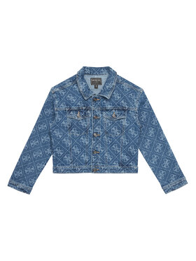 Guess Guess Дънково яке J6RL02 D5FM0 Син Regular Fit