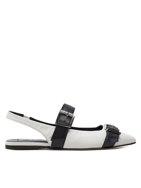 KARL LAGERFELD KARL LAGERFELD Balerini Konnie KL40186 Alb