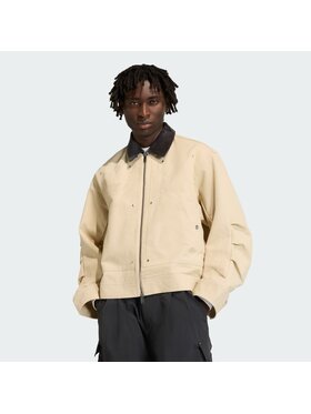 adidas adidas Kurtka przejściowa 159053 Beżowy Loose Fit