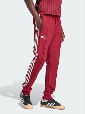 adidas adidas Spodnie dresowe Arsenal Czerwony Slim Fit
