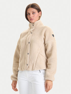 Rossignol Rossignol Fleecová mikina Alltrack RLOWL15 Béžová Relaxed Fit