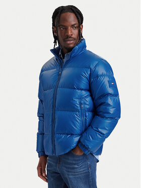 Tommy Hilfiger Tommy Hilfiger Geacă din puf MW0MW40617 Albastru Regular Fit