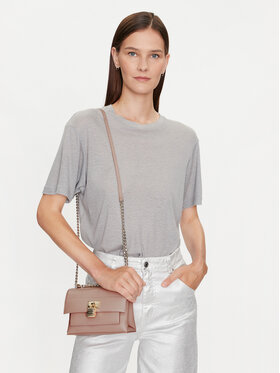 DKNY DKNY Дамска чанта Evie Sm Flap Cbody R41ERC64 Розов