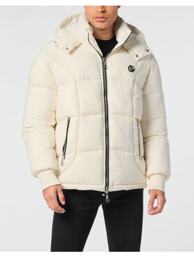 PHILIPP PLEIN PHILIPP PLEIN Vatovaná bunda 27031 Béžová Regular Fit