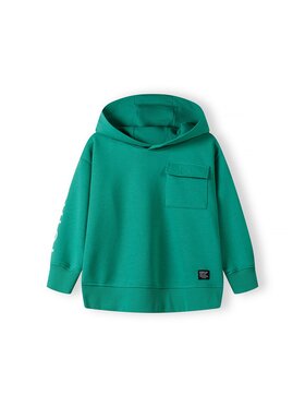 MINOTI MINOTI Bluza 17FLEECE 92 Zielony Regular Fit