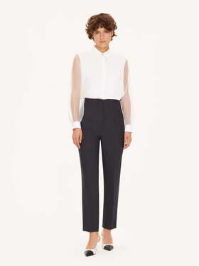 KMX KMX Spodnie materiałowe 807870011 Szary Straight Fit