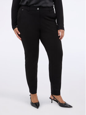 Fiorella Rubino Fiorella Rubino Pantaloni di tessuto P708L002234N033 Nero Regular Fit
