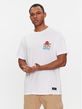 Brave Soul Brave Soul T-Shirt MTS-149POWER Weiß Straight Fit