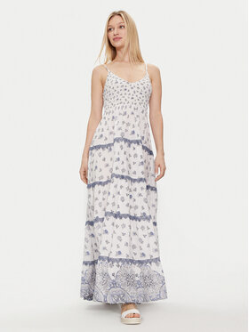 Iconique Iconique Sommerkleid Joy IC24-038 Écru Regular Fit