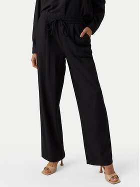 Vero Moda Vero Moda Pantaloni din material Jesmilo 10287363 Negru Regular Fit