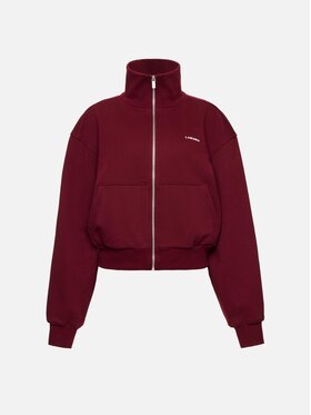 La Mania La Mania Bluza PIN Bordowy Basic Fit