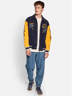 Redefined Rebel Redefined Rebel Kurtka bomber Bo 225033 Granatowy Baseball Fit