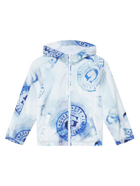 Guess Guess Prechodná bunda L6GL00 WCFM2 Modrá Regular Fit