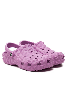 Crocs Natikači Classic Geometric Clog 209563 Roza