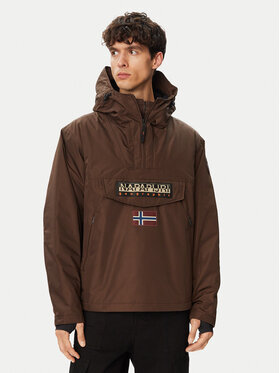 Napapijri Napapijri Giacca anorak Rainforest Next NP0A4IB9 Marrone Regular Fit