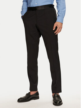 BOSS Boss Öltöny nadrág H-Genius 50527962 Fekete Slim Fit