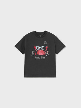 Mayoral Mayoral Тишърт 1026 Сив Regular Fit
