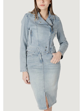 Morgan De Toi Morgan De Toi Giacca di pelle 241-VAMMY Blu To Fit