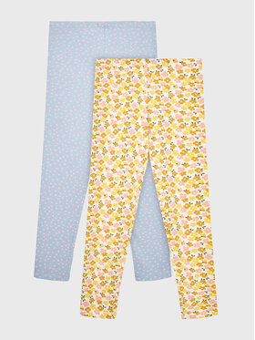 Cotton On Kids Cotton On Kids Set 2 perechi leggings 762754 Colorat Slim Fit
