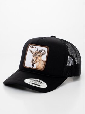 MyStars MyStars Czapka z daszkiem Czapka Z Daszkiem Trucker Czarna z Kozą MyStars Goat uni Czarny