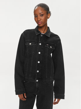 Tommy Jeans Tommy Jeans Geacă de blugi DW0DW17210 Negru Regular Fit