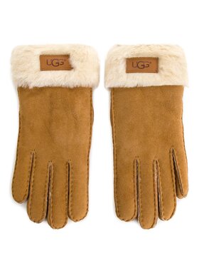 Ugg Ugg Ženske rokavice W Turn Cuff Glove 17369 Rjava