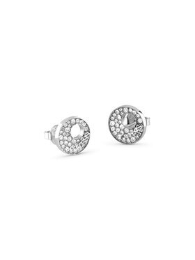 Guess Guess Kolczyki JUBE05225JW Srebrny