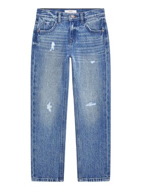 Guess Kids Guess Kids Spodnie materiałowe 175451 Niebieski Regular Fit