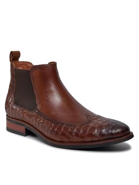 WITTCHEN WITTCHEN Klassische Stiefeletten 97-M-507-5 Braun