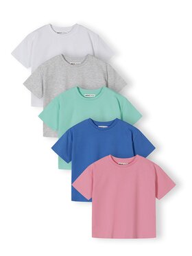 minoti minoti T-Shirt NOSGTEE155 Różowy Regular Fit