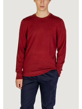 Calvin Klein Calvin Klein Maglione MERINO RWS CREW NECK Bordeaux Regular Fit