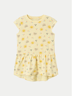 NAME IT NAME IT Vestito da giorno Vigga 13215107 Giallo Regular Fit