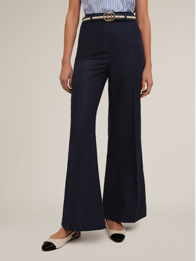 Motivi Motivi Pantaloni di tessuto P283Q003937N034 Blu Over Fit