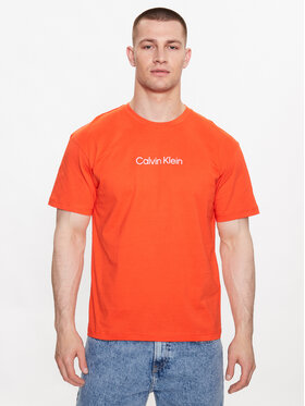 Calvin Klein Calvin Klein T-Shirt Hero K10K111346 Oranžová Regular Fit