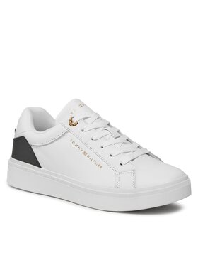 Tommy Hilfiger Tommy Hilfiger Superge Elevated Essential Court Sneaker FW0FW07635 Bela