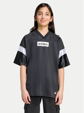 adidas adidas Tričko Jersey JX3880 Čierna Loose Fit