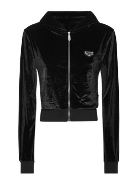 PHILIPP PLEIN PHILIPP PLEIN Mikina 9551 Čierna Regular Fit