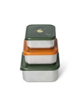 Citron Citron Zestaw lunchboxów pojemniczki Zielony